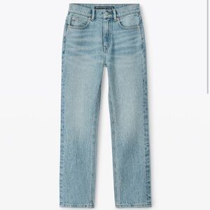 Alexander Wang OG High Rise Stovepipe Denim in Size 26